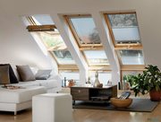 Velux,  панорамное мансардное окно
