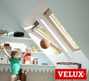 Мансардные окна VELUX, ручка сверху Караганда
